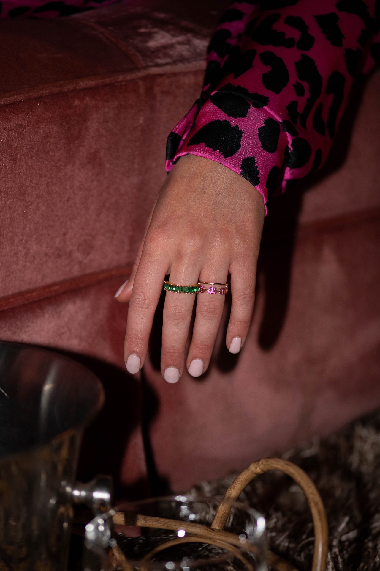 Lola Groene Edelsteen Ring